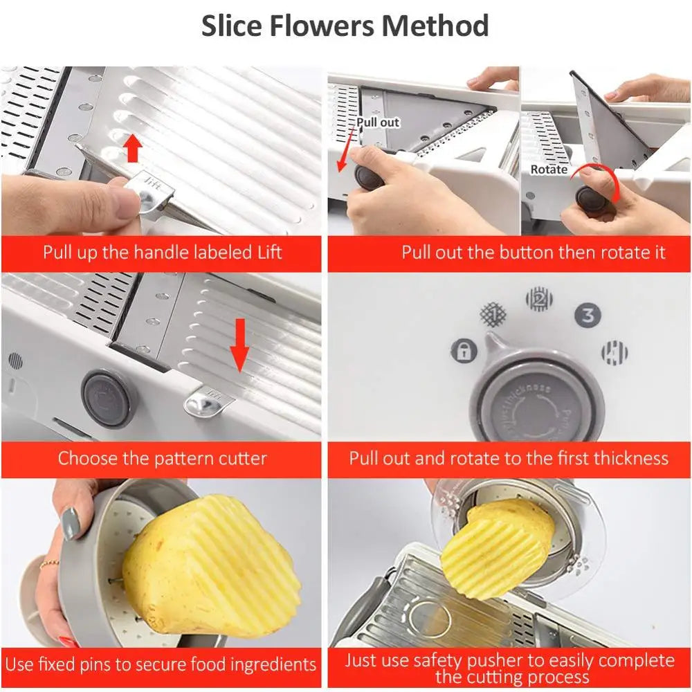 Adjustable Mandoline Slicer