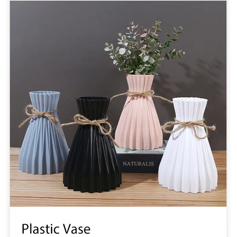 Nordic Plastic Flower Vase