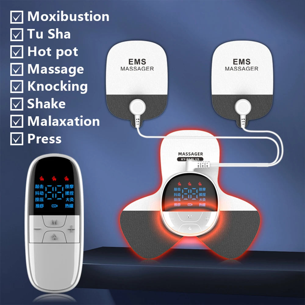 Physiotherapy Muscle Stimulator Electric EMS Acupuncture Body Massage Digital Therapy Slimming Machine Body Electro Stimulator