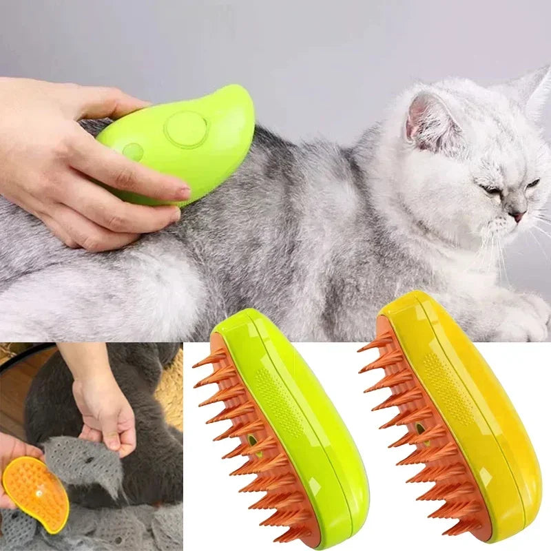 Electric Pet Grooming Comb with Water Spray