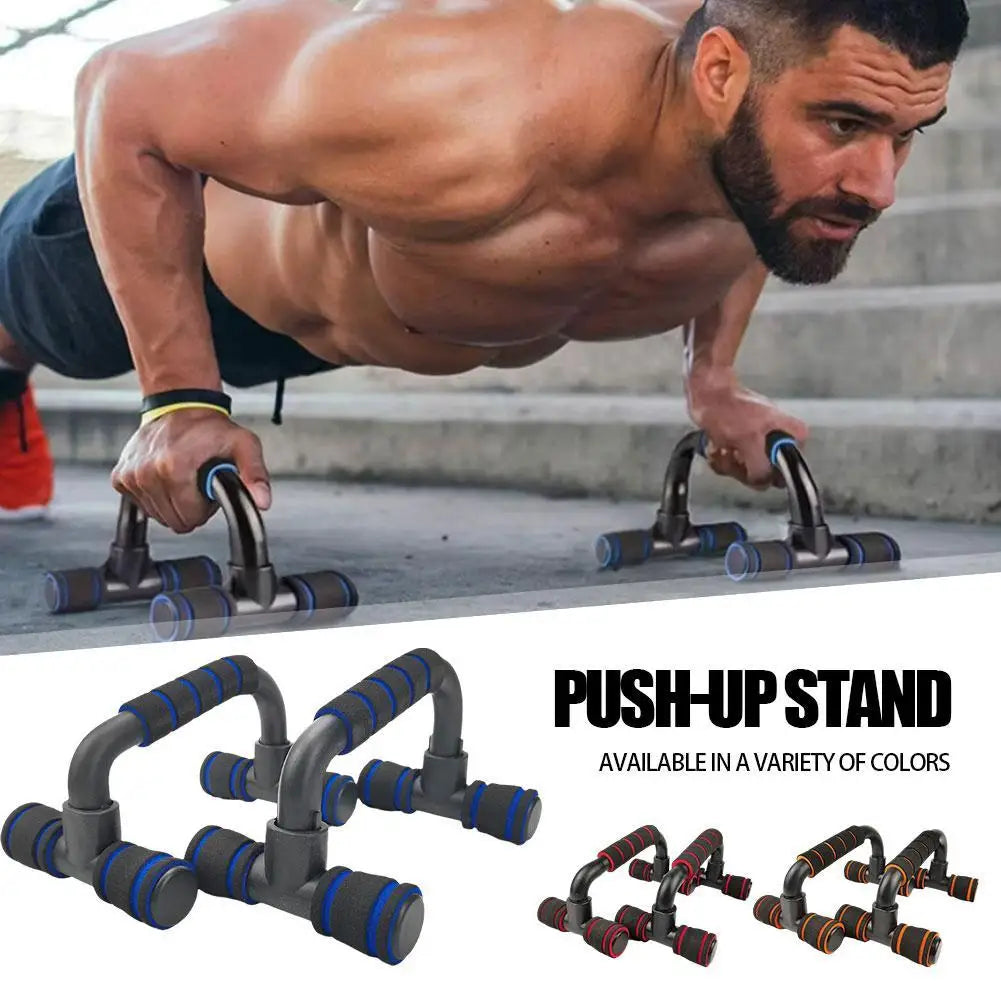 Anti-Slip Push Up Bars for Home Fitness - Power Rack Gym Handles for Arm Muscle Training, Bodybuilding & Strength Exercises