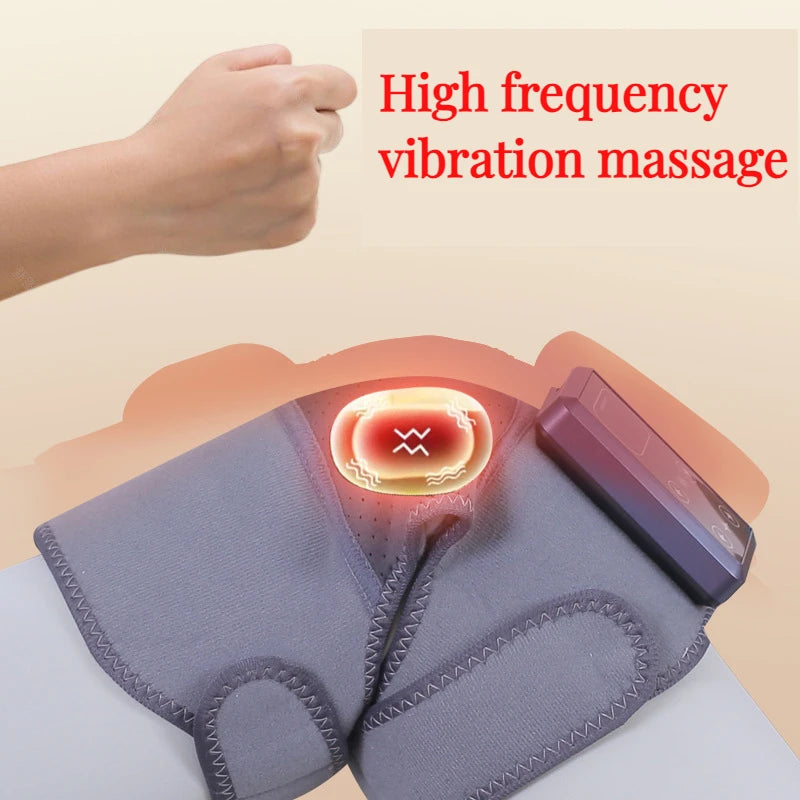 Electric Heating Knee Protector Old Cold Leg Knee Hot Compress Massage Device Self Heating Knee Pads Joint Pain Warmth Device