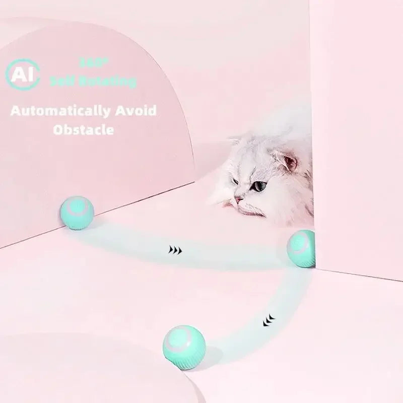 Smart Cat Rolling Ball Toy