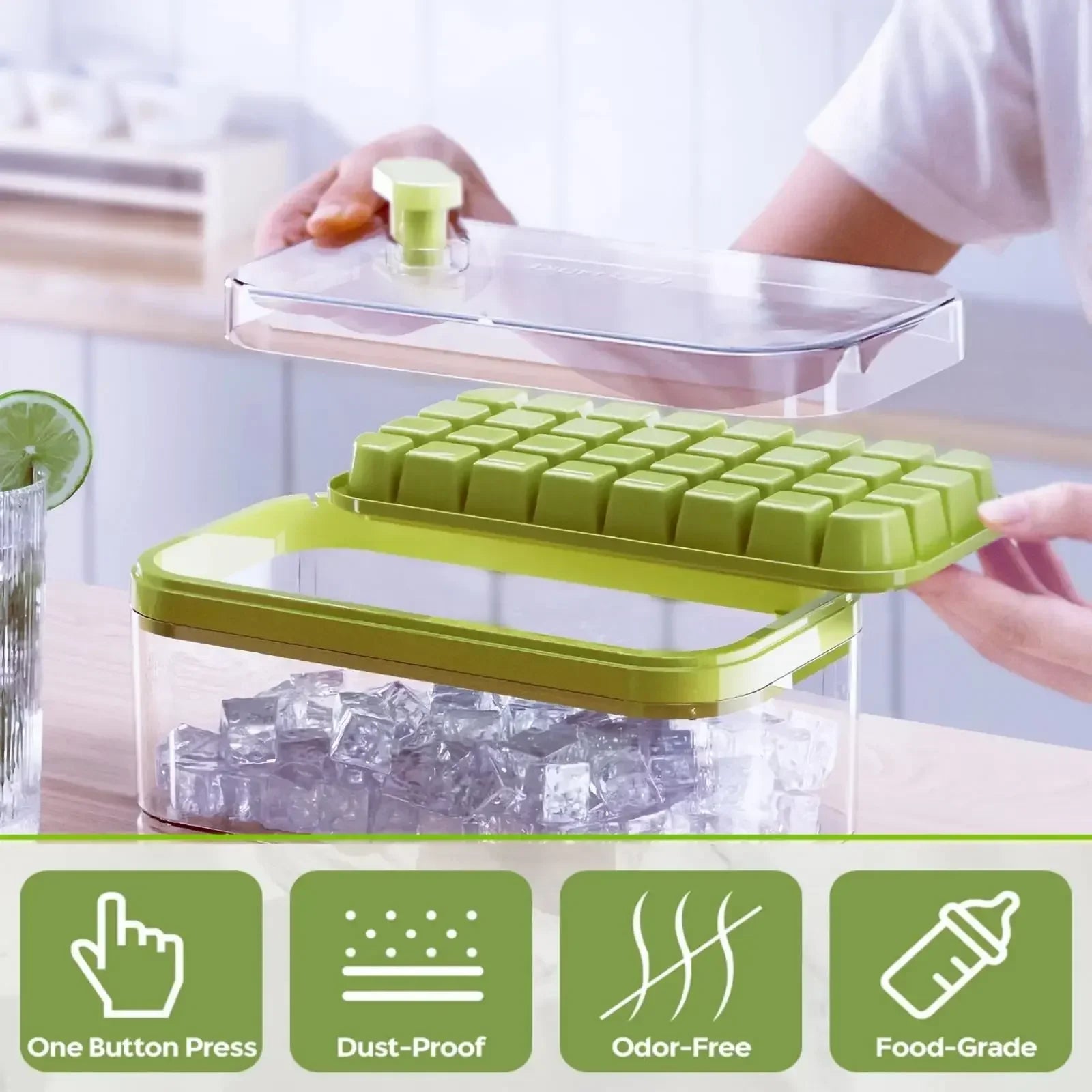 Easy-Release Ice Cube Molds