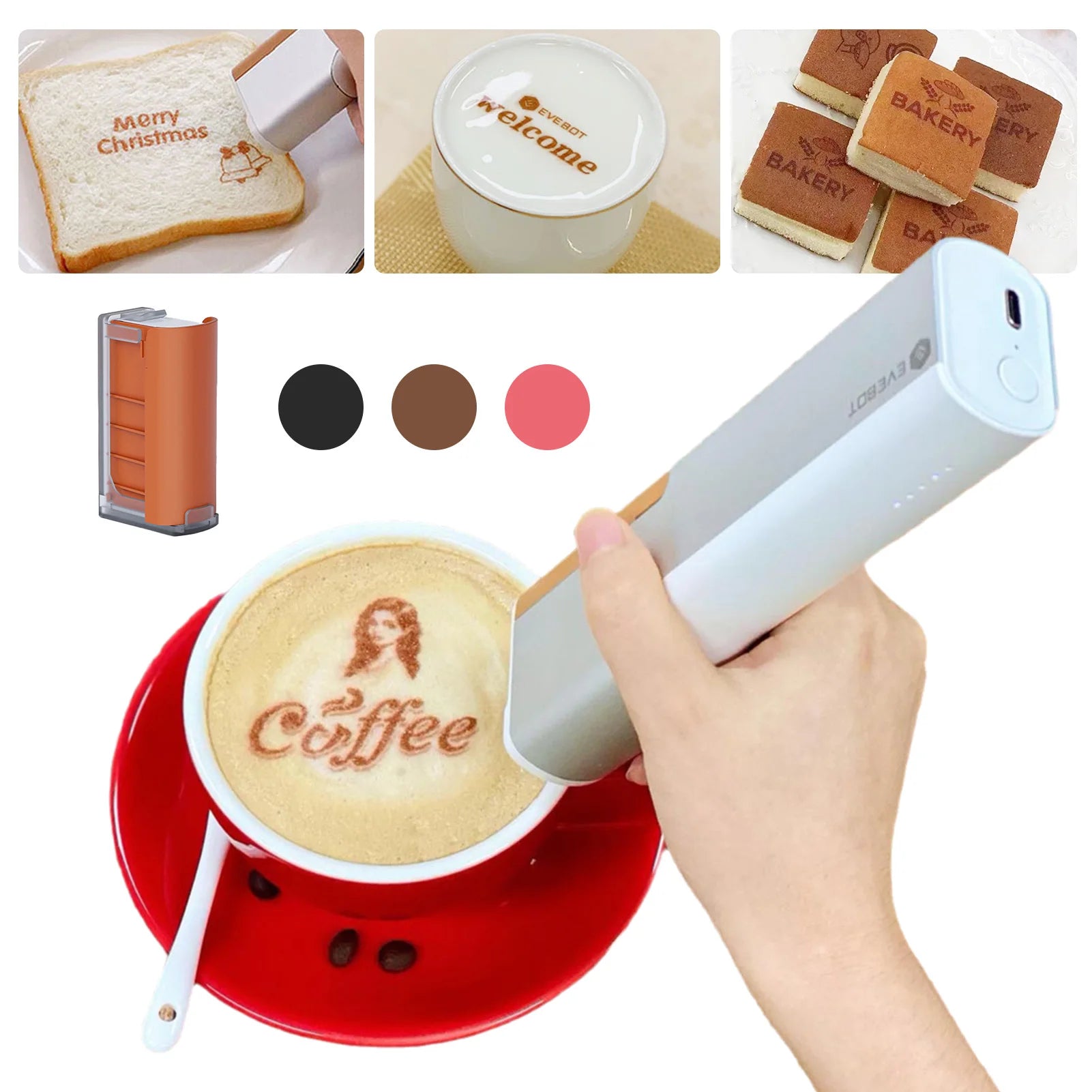 PrintPen Handheld Food Printer