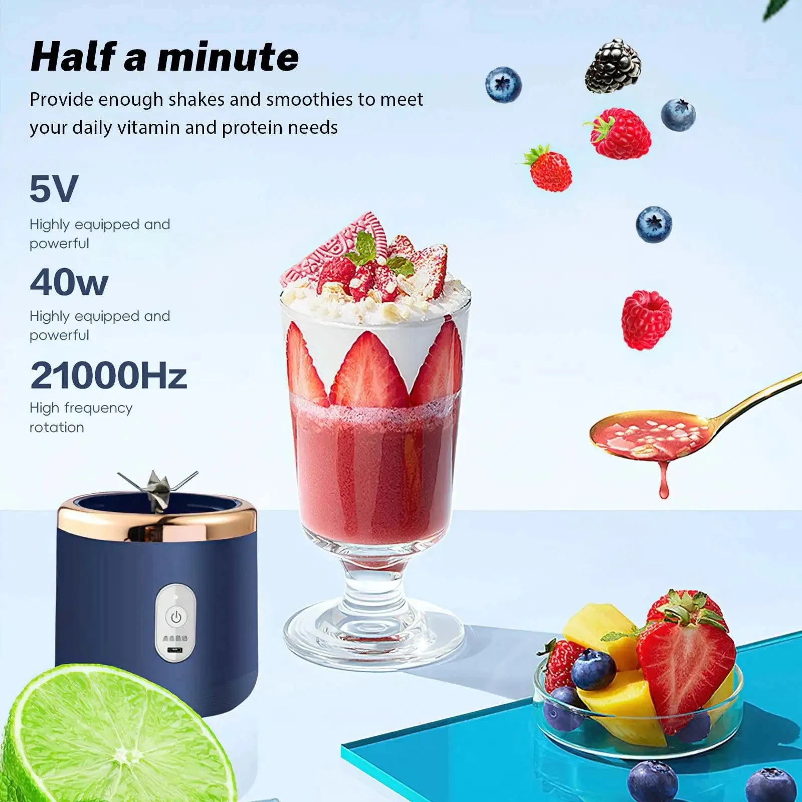 Portable Fruit Juice Blender