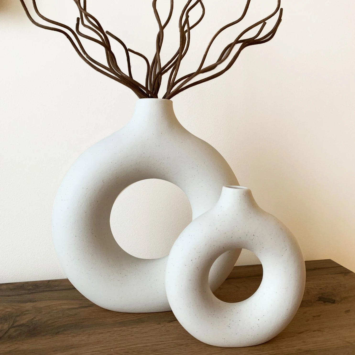 Nordic Circular Hollow Vase