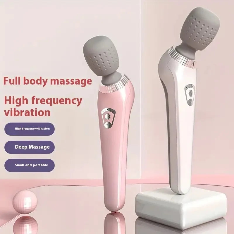 Portable Handheld Massager – USB Rechargeable, Full Body Massage for Neck, Back, Legs, and Waist