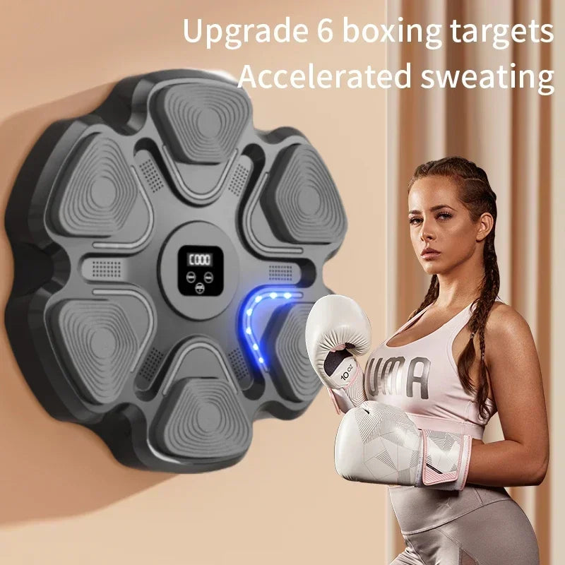 New Smart Music Boxing Training Adult/Children Sports Fitness Boxing Trainer Home Exercise Agility Reaction Training Wall Target