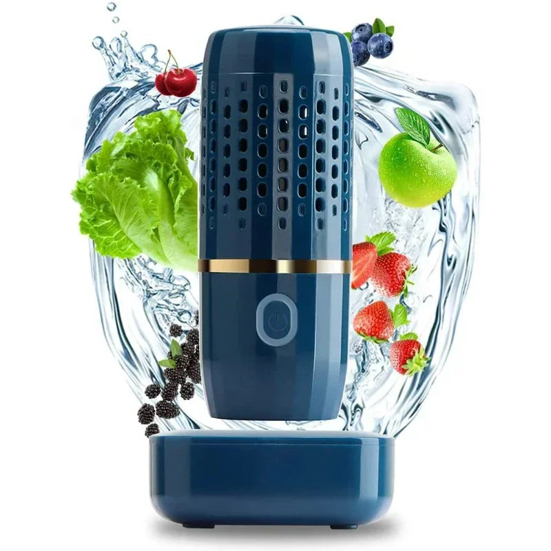 Portable Ultrasonic Fruit Vegetable Washing Machine