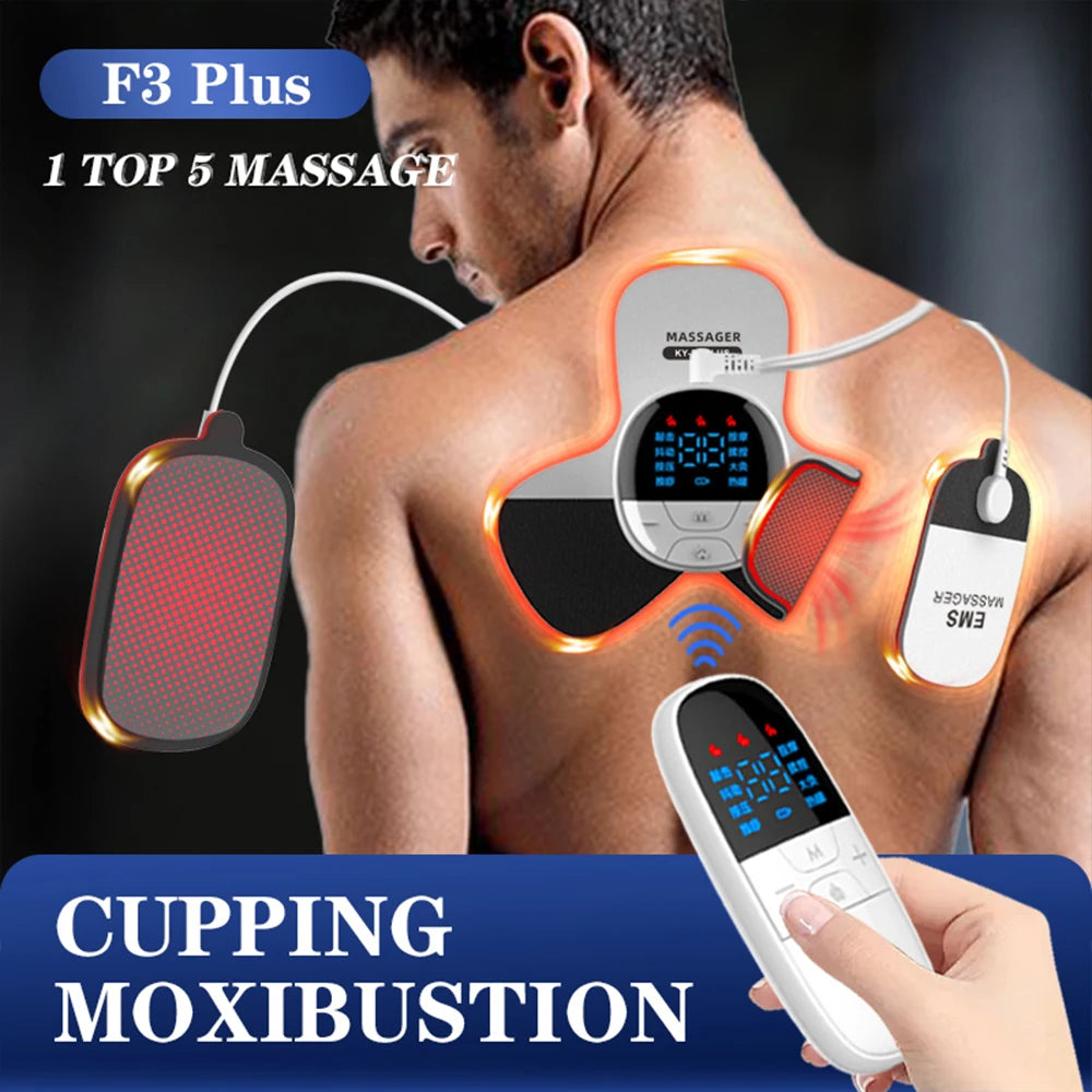 Physiotherapy Muscle Stimulator Electric EMS Acupuncture Body Massage Digital Therapy Slimming Machine Body Electro Stimulator