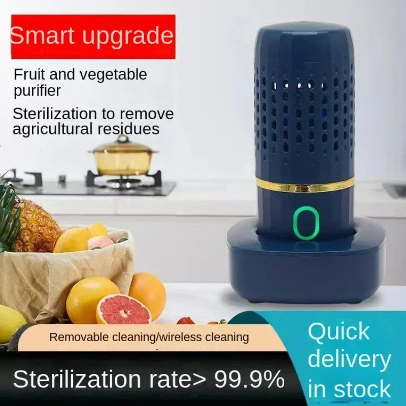 Portable Ultrasonic Fruit Vegetable Washing Machine