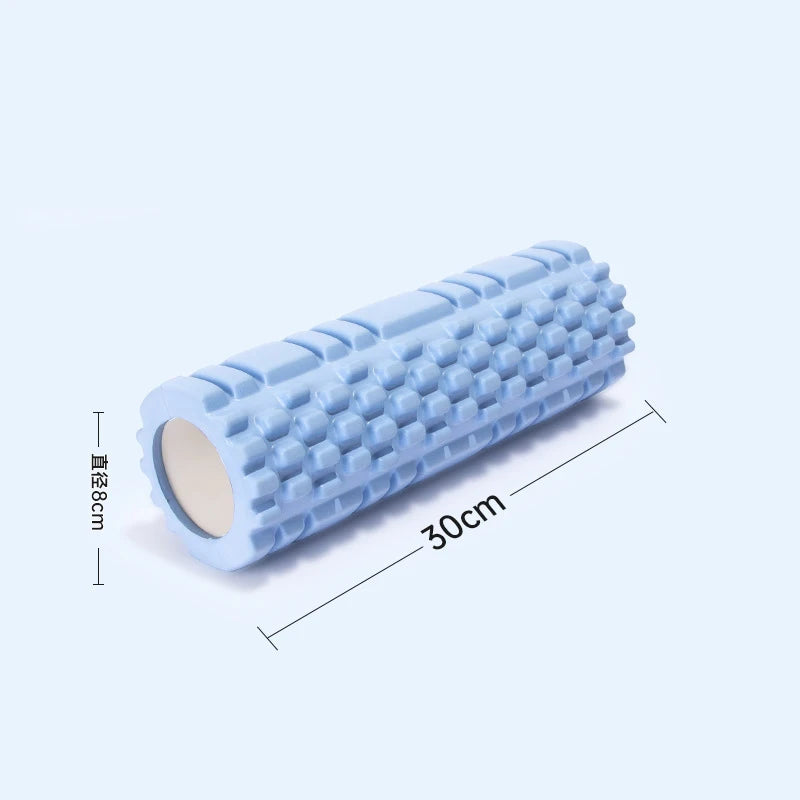 30cm Yoga Column Gym Fitness Pilates Foam Roller Exercise Back Massage Roller Yoga Brick Home Fitness Equipment