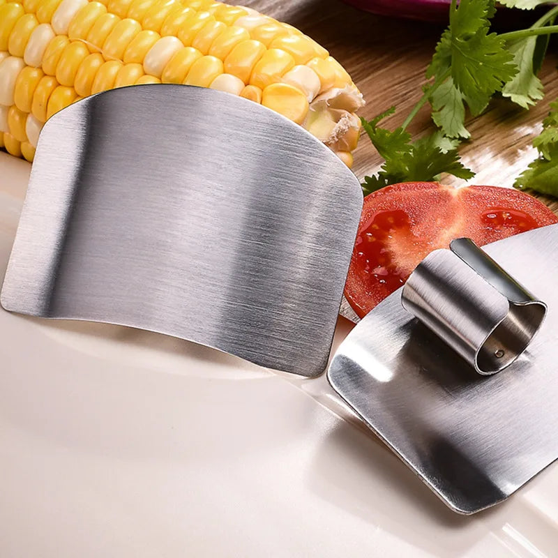 Stainless Steel Finger Guard for Vegetable Cutting